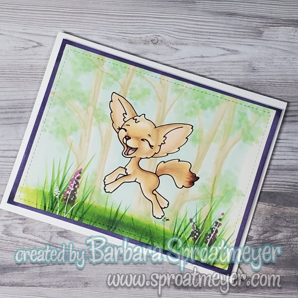 Frolicking Fennec Fox
