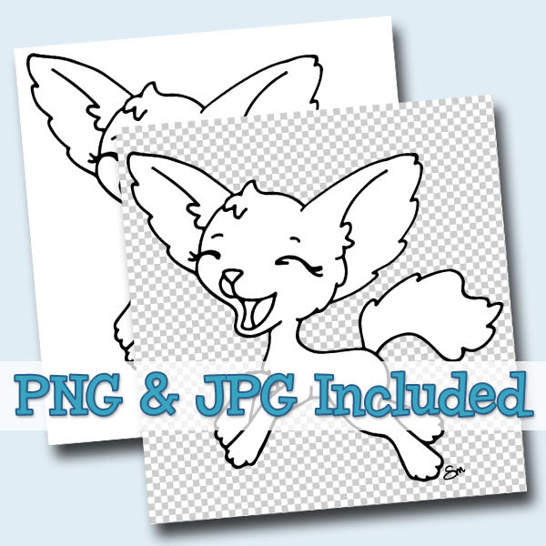 Frolicking Fennec Fox